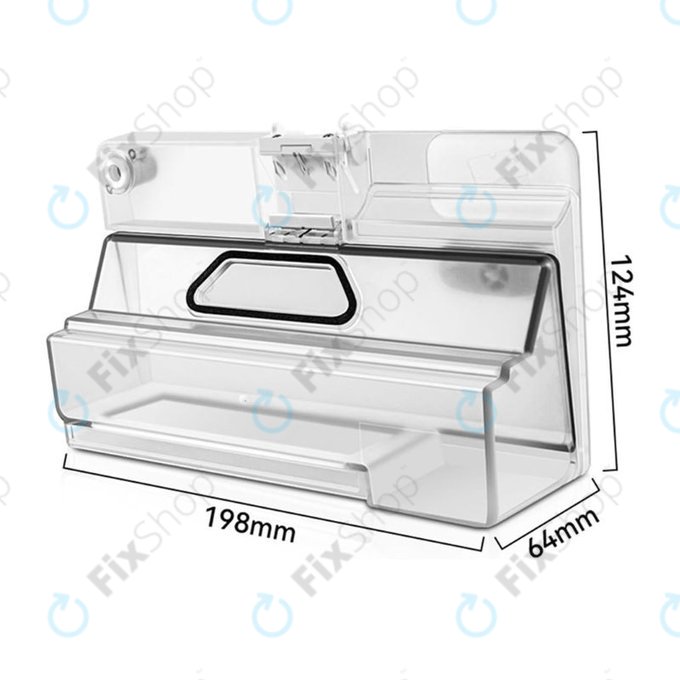 Xiaomi Mi Robot Vacuum Mop Essential (Mijia G1) - 2v1 Kontejner za odpadke + Vodni rezervoar