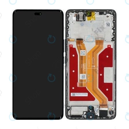 Honor Magic7 Lite - LCD zaslon + steklo na dotik + okvir (Titanium Black) - 0235AMMM Genuine Service Pack