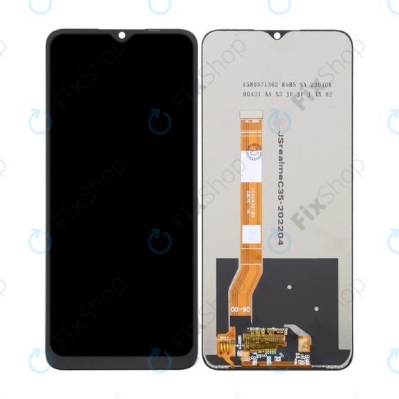 Oppo A78 - LCD zaslon + steklo na dotik TFT