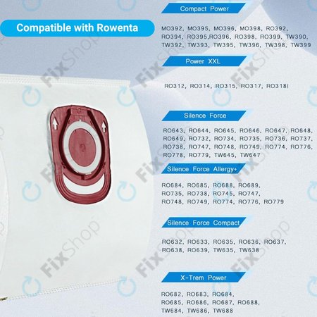 Rowenta Silence Force, X-Trem Power - Vrečka za sesalnik ZR200720