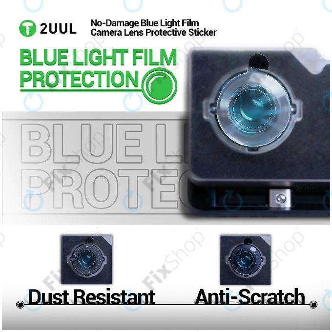 Zaščitne nalepke za lečo kamere (modra svetloba), 2UUL DA33, 500 kos/pakiranje