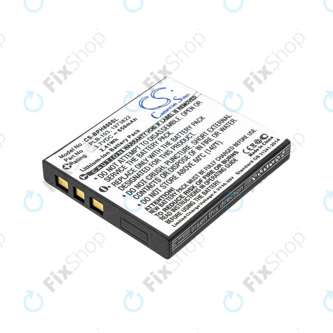 Baterija za Bang & Olufsen Beoplay H7, H8, H9, 650mAh, Li-Ion, 3.7V, PLB-103, HQ