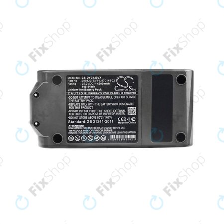 Dyson V11 - Baterija 299820, SV14, 970145-02 Li-Ion 25.2V 4200mAh HQ