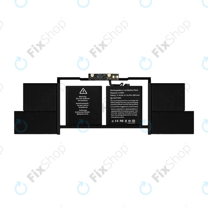 Apple MacBook Pro 15" A1707 (Late 2016 - Mid 2017) - Baterija A1820 6667mAh