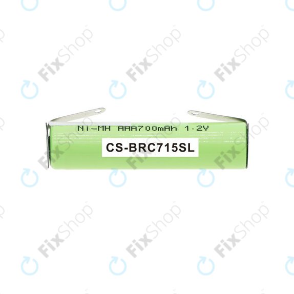 Baterija za Philips Norelco QC5055, Braun FreeControl 1715, 700mAh, Ni-MH, 1.2V, 4HGAE-LFU, HQ