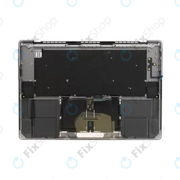Zgornji okvir tipkovnice za MacBook Pro 16" A2780 (2023), US tipkovnico in baterijo, Space Gray, 661-32189, Genuine Apple