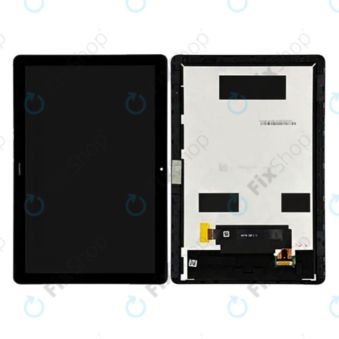 Huawei MediaPad T5 10.1 - LCD zaslon + steklo na dotik + okvir (Black) - 02352DPC, 02352DPT Genuine Service Pack