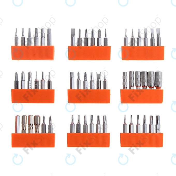 Jakemy JM-8126 - Komplet servisnega orodja za servis elektronike 58 v 1