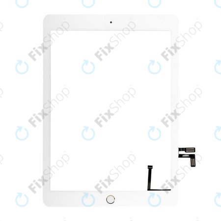 Apple iPad (5th Gen 2017) - Steklo na dotik + gumb Domov (Gold)