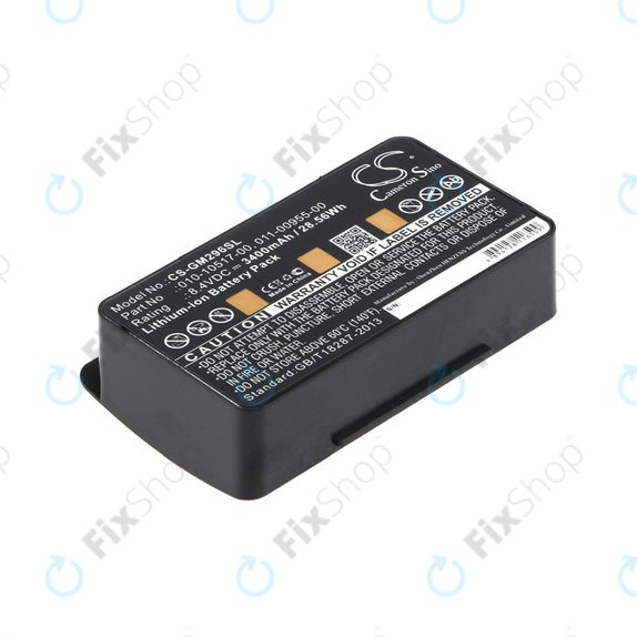 Baterija za Garmin GPSMAP, 3400mAh, Li-Ion, 8.4V, 010-10517-00, HQ