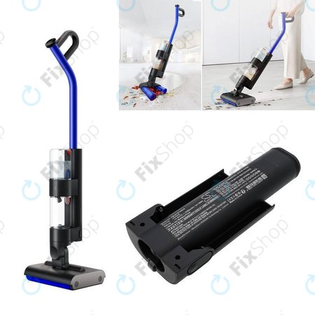 Baterija za Dyson WashG1 Wet Floor Cleaner, 2350mAh, Li-Ion, 14.8V, 452646, HQ