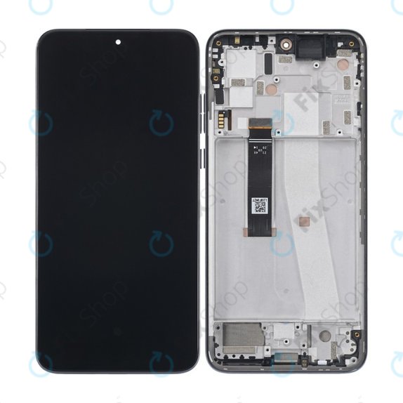 Motorola Edge 30 Neo - LCD zaslon + steklo na dotik + okvir (Black Onyx) OLED