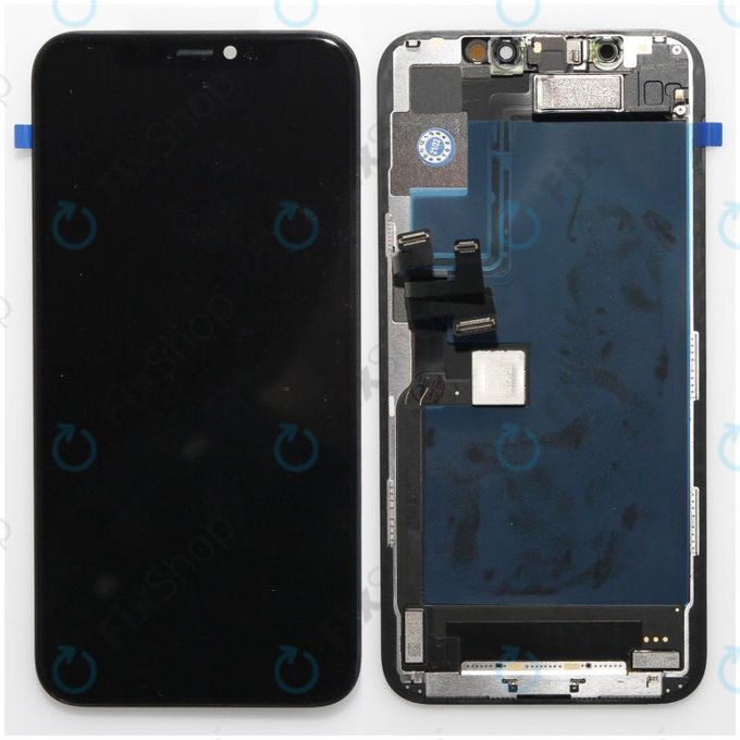 Apple iPhone 11 Pro Max - LCD zaslon + steklo na dotik + okvir - 661-14099 Genuine Service Pack