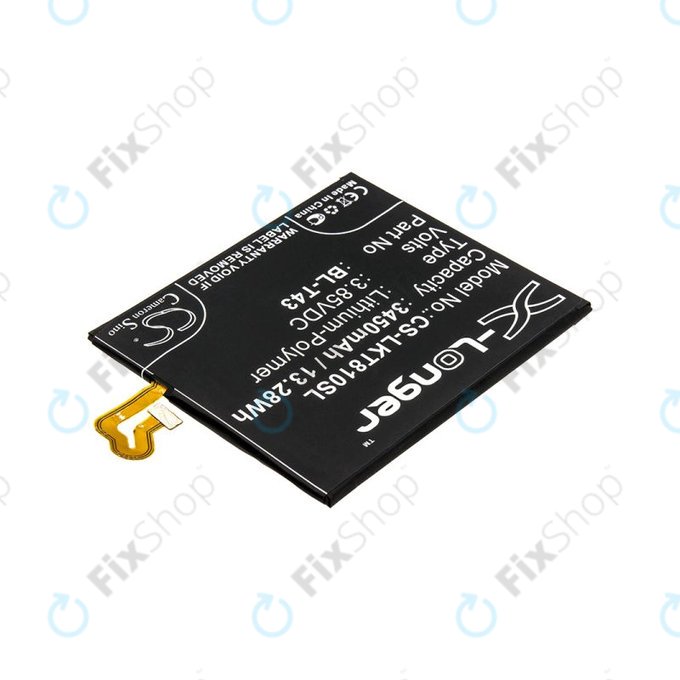 Baterija za LG G8S ThinQ, ThinQ Global, 3450mAh, Li-Pol, 3.85V, BL-T43, HQ