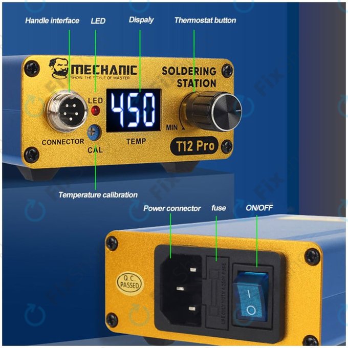 Mechanic T12 Pro - Digitalna spajkalna postaja