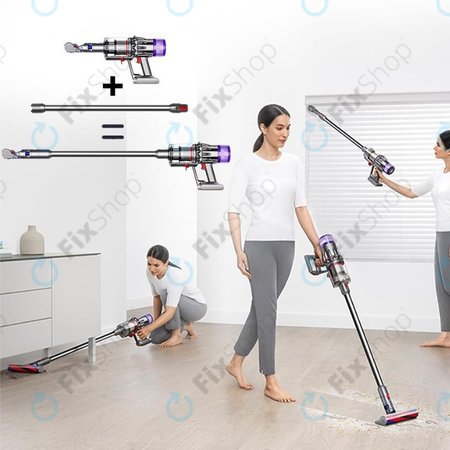 Dyson V12 - Sesalna palica (Srebrna)