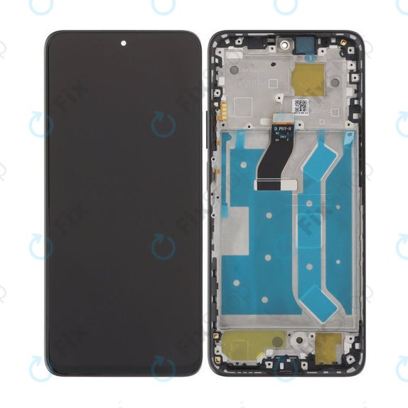 Huawei Nova 12i - LCD zaslon + steklo na dotik + okvir (Midnight Black) TFT