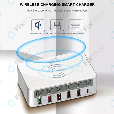 WLX-818F Servisna polnilna postaja z USB 3.0 in USB-C