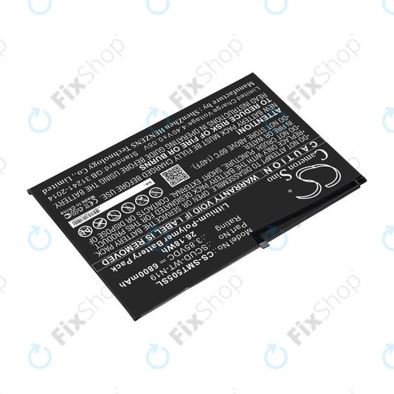 Baterija za Samsung Galaxy Tab A7, 6800mAh, Li-Pol, 3.85V, SCUD-WT-N19, HQ