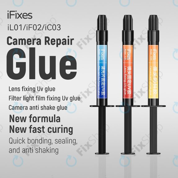 iFixes iL01 - UV lepilo za pritrditev leč, 5ml