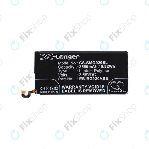 Samsung Galaxy S6 G920F - Baterija EB-BG920ABE 2500mAh HQ