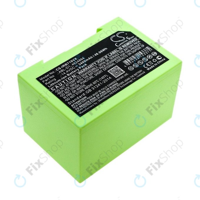 iRobot Roomba e-series, i-series - Baterija ABL-D1, 4624864, ABL-D2 Li-Ion 14.4V 3400mAh HQ