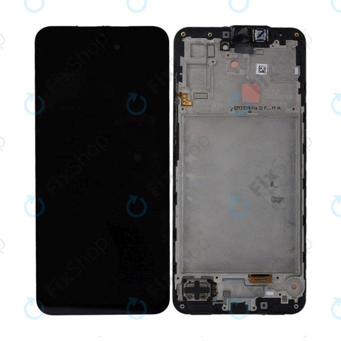 Samsung Galaxy A17 A176B - LCD zaslon + steklo na dotik + okvir (Black) - GH82-38045A Genuine Service Pack