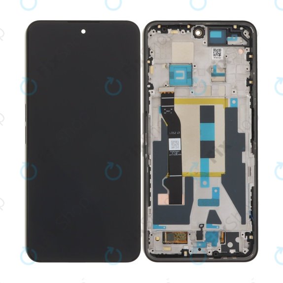 Nothing Phone (3a) Pro - LCD zaslon + steklo na dotik + okvir (Black) OLED