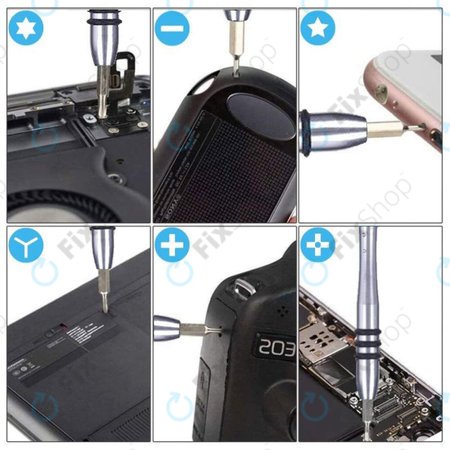 Kingsdun - profesionalni komplet orodij za telefon, osebni računalnik in elektroniko 115 v 1