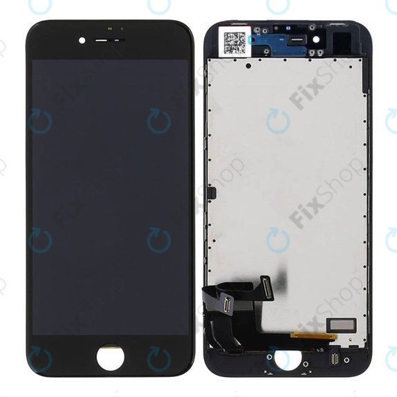 Apple iPhone 8, SE (2020), SE (2022) - LCD zaslon + steklo na dotik + okvir (Black) Refurbished PRO (5 Pack)