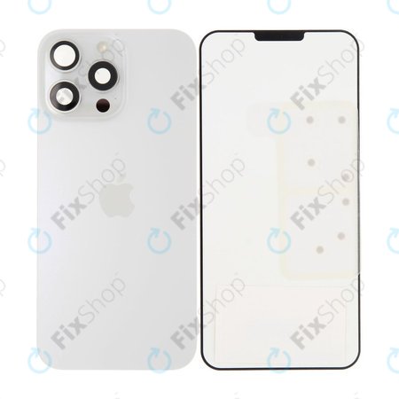 Steklo zadnjega ohišja za iPhone 16 Pro Max | White Titanium | 661-44959 | Genuine Apple