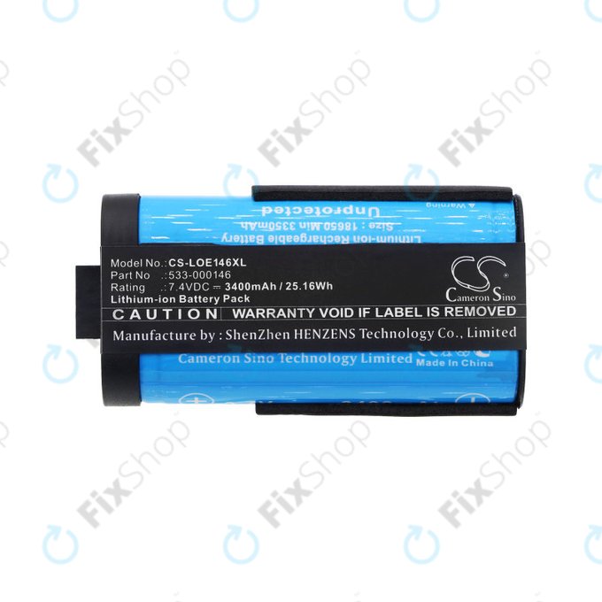 Baterija za Logitech Ultimate Ears Megaboom 3, Ultimate Ears MegaBlast, 3400mAh, Li-Ion, 7.4V, 533-000146, HQ