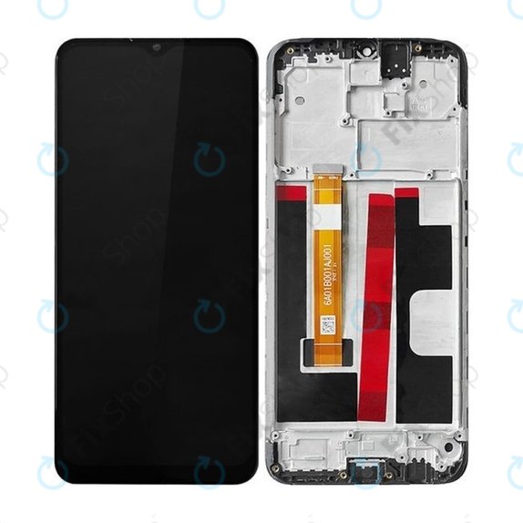Oppo A9 (2020) - LCD zaslon + steklo na dotik + okvir - REF-OPPOA901 Genuine Service Pack
