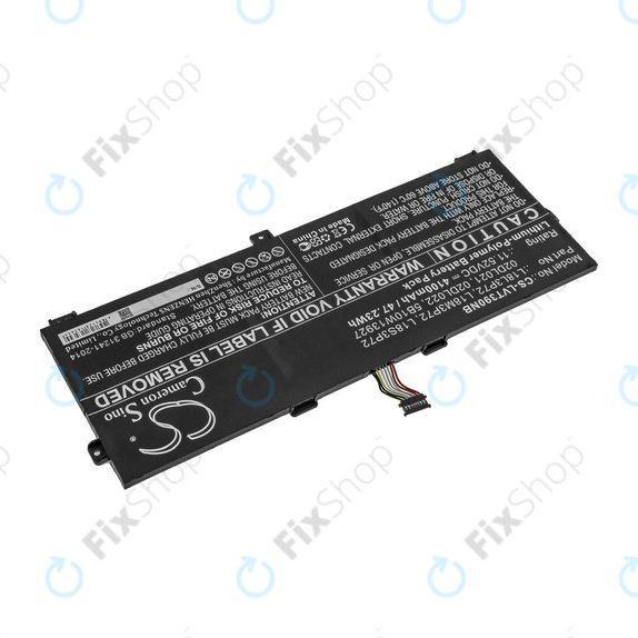 Baterija za Lenovo ThinkPad X390, Yoga X390, 4100mAh, Li-Pol, 11.52V, 02DL021, HQ