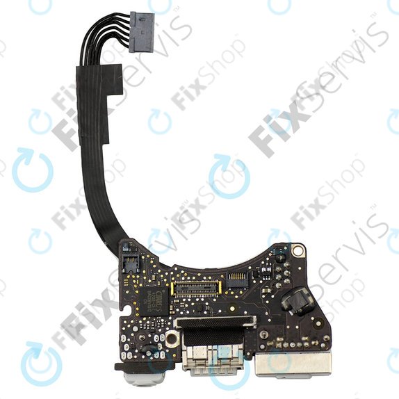 Apple MacBook Air 11" A1465 (Mid 2013 - Early 2015) - I/O PCB plošča (MagSafe 2, USB, Audio)