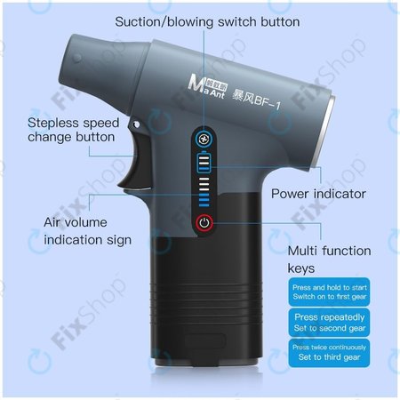 MaAnt BF-1 - večnamenski turbinski ventilator za takojšnje hlajenje