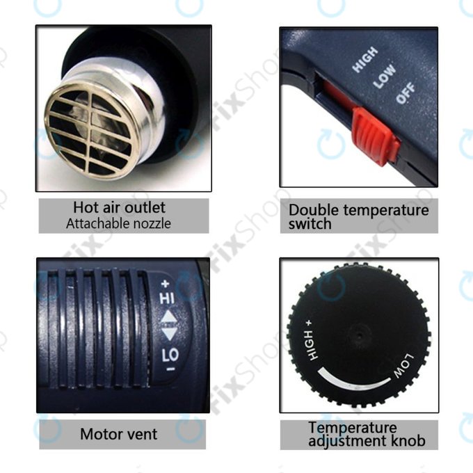 Best BST-8016 - Toplotna pištola (3A)