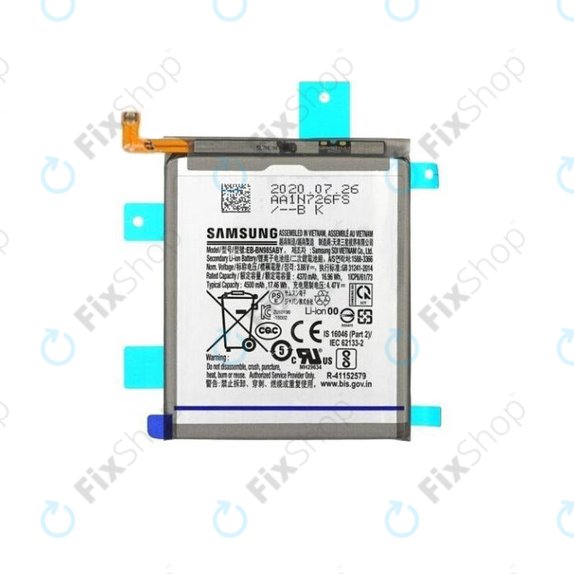 Samsung Galaxy Note 20 Ultra N986B - Baterija EB-BN985ABY 4500mAh - GH82-23333A Genuine Service Pack