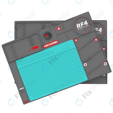 Refox RF4 Work Platform - ESD antistatična, toplotno odporna silikonska podloga