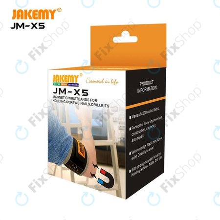 Jakemy JM-X5 - Magnetna zapestnica za vijake, žeblje in nastavke