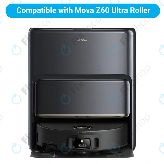 Komplet nadomestnih delov za Mova Z60 Ultra Roller (2 para glavnih krtač, 4x Filter, 4x Stranska krtača)