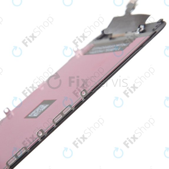 Zaslon za iPhone 6, Black, Steklo na dotik z okvirjem, Refurbished