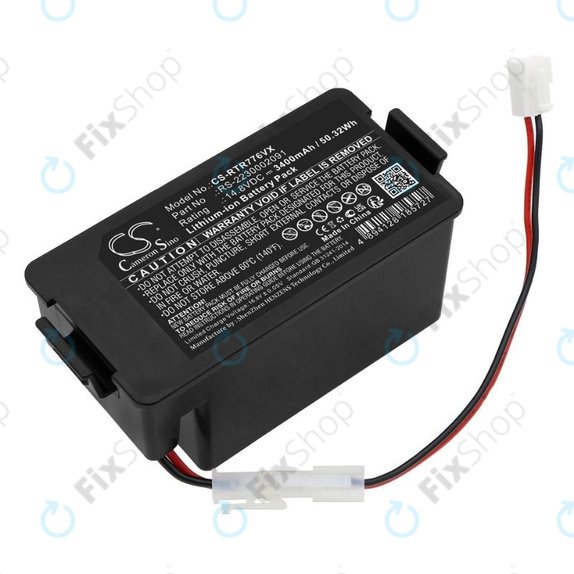 Rowenta RR7774, RR7755, Tefal RG7765 - Baterija RS-2230002091 Li-Ion 14.8V 3400mAh HQ