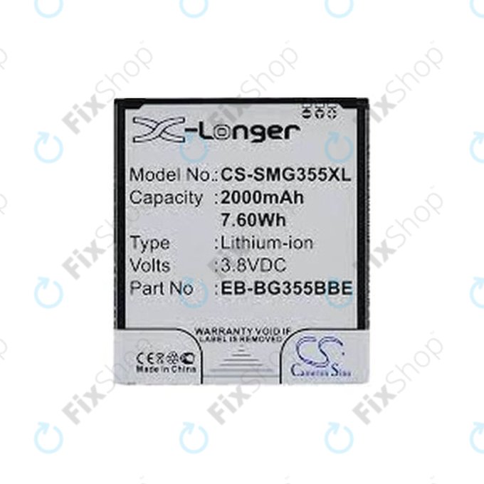 Samsung Galaxy Core 2 G355F - Baterija EB-BG355BBE 2000mAh HQ
