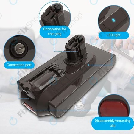 Dyson V11, V15 - Baterija SV15, SV18, 970938-01 Li-Ion 25.2V 4500mAh