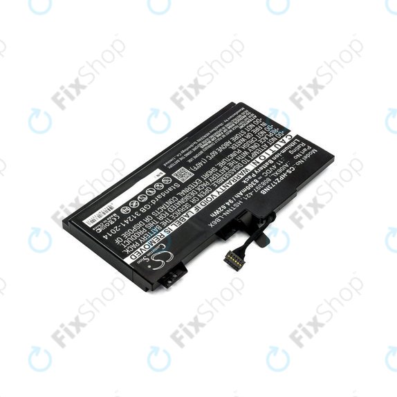 Baterija za HP Zbook 17 G3, 8300mAh, Li-Ion, 11.4V, AI06XL, HQ