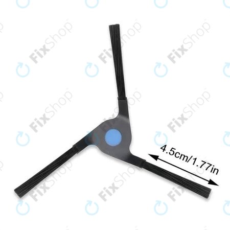 Ecovacs Deebot X2-series - Stranska krtača (Črna) - 2 kosa