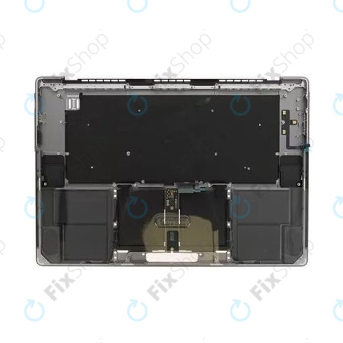 Zgornji okvir tipkovnice za MacBook Pro 16" A2780 (2023), US tipkovnico in baterijo, Space Gray, 661-32189, Genuine Apple