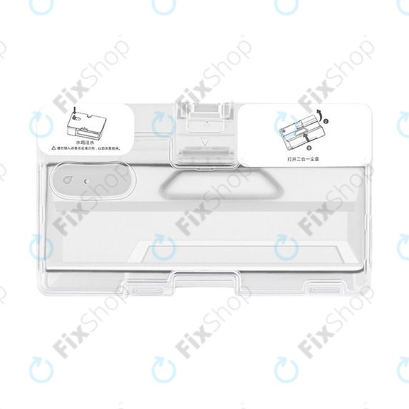 Xiaomi Mi Robot Vacuum Mop Essential (Mijia G1) - 2v1 Kontejner za odpadke + Vodni rezervoar