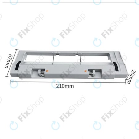 Xiaomi Mi Robot Vacuum Mop (Mijia 1C), 2 (Mijia 2C), 2 Pro+ (Mijia 1T) - Pokrov glavne krtače (Srebrn)